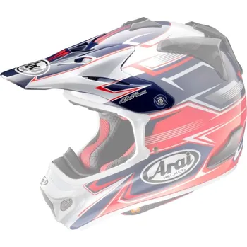 Helma na motorku Arai Kšilt ARAI MX-V, Sly Red pro přilby Arai MX-V Design