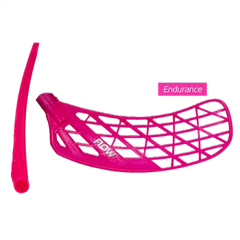 Míčový sport Salming Flow čepel Endurance Šedá, Endurance - Středně tvrdá, Pravá (pravá ruka dole)