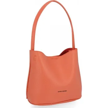 Kabelka Dámská kabelka univerzální David Jones korálová 6718-1A