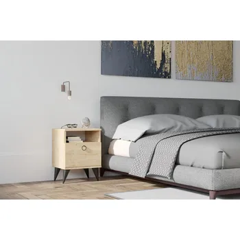 Noční stolek ASIR Noční stolek BARLO safírová