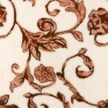 Ovčí věci Televizní pytel z ovčí vlny Barva: Vzor květy