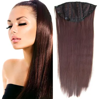 Příčesek Clip in pás Jessica 65 cm rovný - odstín M4/33