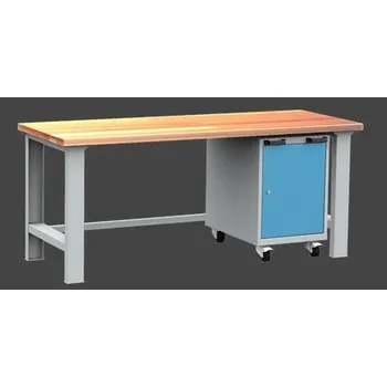 Dílenský stůl Pracovní stůl s pojízdným kontejnerem PS A/2000+PK 780/1