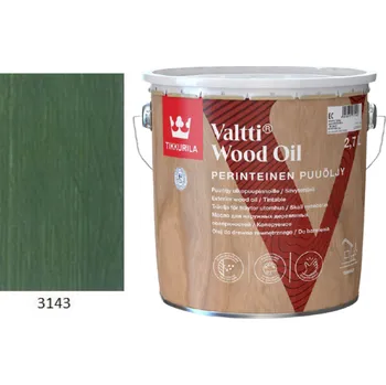 Olej na dřevo Tikkurila Valtti Wood Oil - PUUÖLJY - 2,7L - 3143 + dárek k objednávce nad 1000Kč