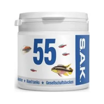 Krmivo pro rybičky S.A.K. 55 75 g (150 ml) velikost 2