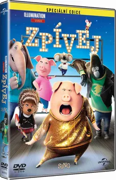 DVD film Zpívej (2016)