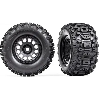 RC vybavení 1:6 Traxxas XRT 8S 4WD TQi RTR: Kolo, disk XRT Race, pneu Maxx Sledgehammer (1 pár)