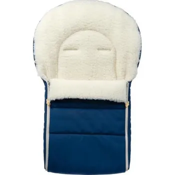 Fusak Dětský fusak s ovčí vlnou sportovní 8 tmavě modrý