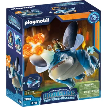 Stavebnice Playmobil Playmobil 71082 Jak vycvičit draka Dragons Devět říší Plowhorn a D'Angelo