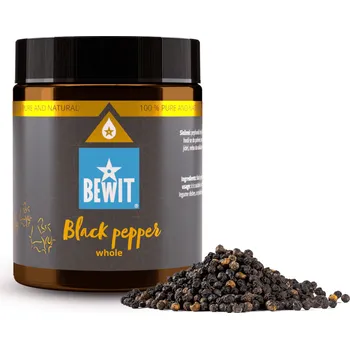 Koření BEWIT Pepř černý celý - 120 g