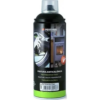 Barva ve spreji MTN Industrial tepelně odolný sprej - 400 ml