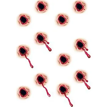 Odstranitelné tetování Upíří kousance - halloweenské dočasné tetování