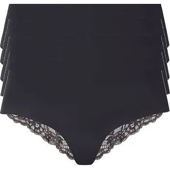 Kalhotky esmara® Dámské bezešvé kalhotky, 5 kusů (XS (32/34), černá)