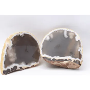 Přírodní kámen Milujeme Kameny Achát - řez půlky CHP54 251988