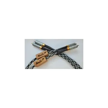 Audio kabel Noreen Audio RCA-RCA Silver - 0,5 m