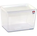 PETRAplast Plastová krabice nízká 600 ml Barva: Světle zelená