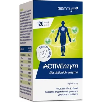 Speciální výživa Barnys ACTIVEnzym 120 cps.
