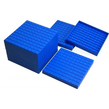 Dřevěná hračka RePlastic Base Ten - stovky