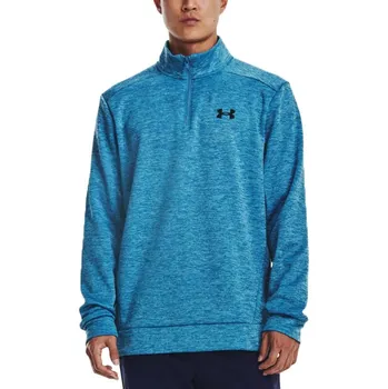 Pánská mikina Mikina Under UA Armour Fleece 1/4 Zip-BLU 1373358-419 Velikost L
