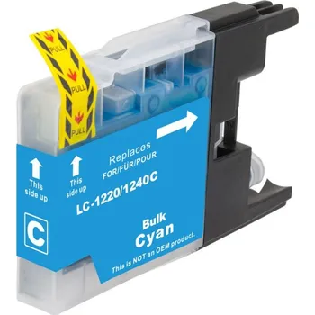 Alternativa LC-1240/1280C - inkoust cyan pro Brother LC1220/1240/1280/MFC6510,19 ml