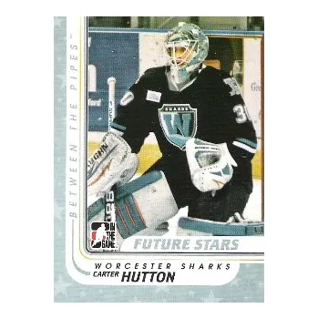 Sběratelská karetní hra řadová karta CARTER HUTTON 10-11 BTP Future Stars číslo 52