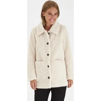 Dámský kabát b.young dámský kabát Cadence 20808472 smetanová Velikost: 40
