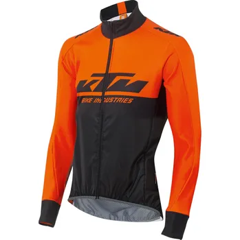 Cyklistická bunda Bunda KTM Factory Team Windbreaker LS with Reflector XW Velikost: XL