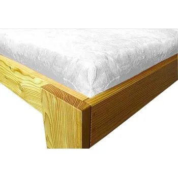 Prostěradlo Prostěradlo Aaryans 180x200 cm mikroflanel bílé (Prostěradlo z mikrovlákna na 2 postele 180x200 cm)