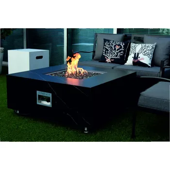 Luxusní zahradní ohniště - SOFIA - černé