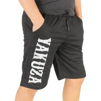 Pánské kraťasy černé (Teplákové pánské kraťasy)