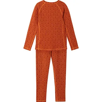 Dětské termoprádlo Dětské termoprádlo Reima Taival set oranžová (triko+kalhoty)