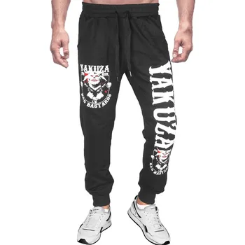 Tepláky Yakuza černé zateplené 719NA (Pánské, dámské tepláky UNI)