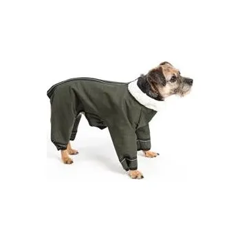 Obleček pro psa Obleček Kombinéza Luna LUX olivová 45cm