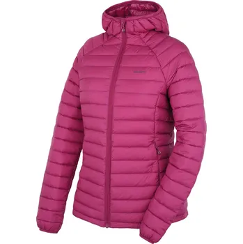 Husky Dámská péřová bunda Dreeser L XXL, dk. magenta