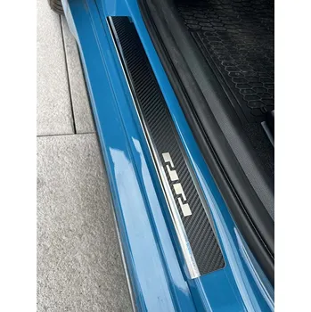 Tuning Prahové lišty Hyundai Kona 2017- • nerez s karbonem • Alu-Frost