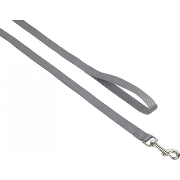 Vodítko pro psa Vodítko NOBBY Classic nylonové šedé 1x120cm
