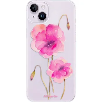 Pouzdro na mobilní telefon Odolné silikonové pouzdro iSaprio - Poppies 02 - iPhone 14 Plus