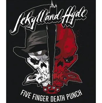 Nášivka nášivka na záda, zádovka Five Finger Death Punch - Jekyl And Hyde