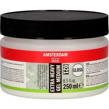 Speciální výtvarná barva AMSTERDAM Extra heavy gelové medium lesk 250 ml