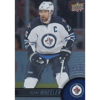 Sběratelská karetní hra řadová karta BLAKE WHEELER 17-18 Tim Hortons číslo 43