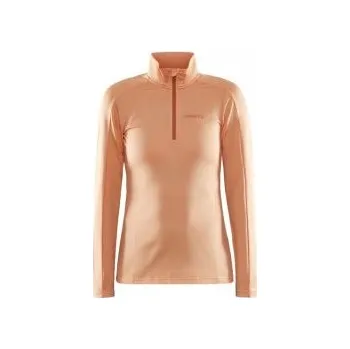 Dámská mikina CRAFT CORE Gain W oranžová 1909497-716000 XXL; Oranžová mikina + DÁREK DLE VÝBĚRU!