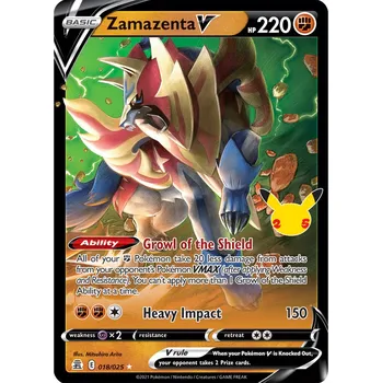 Karetní hra Pokémon CEL 018/025 Zamazenta V - Celebrations