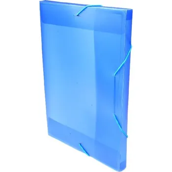 Archivační box AURO plastová krabice A4 na dokumenty - červená (Box na dokumenty)