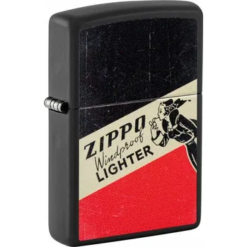 Zapalovač Benzínový zapalovač Zippo Windy Retro Design