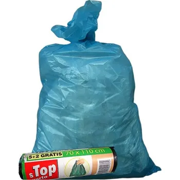 Pytle na odpadky Pytle na odpad 120l 70x110 15ks (Plastové pytle na odpad modré Bal.15ks)