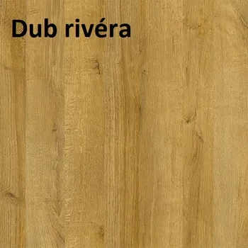 Interiérové dveře D.R.E. Dveře STANDARD INVEST 10 DUB RIVIERA šířka křídla: 60cm, orientace: Pravá