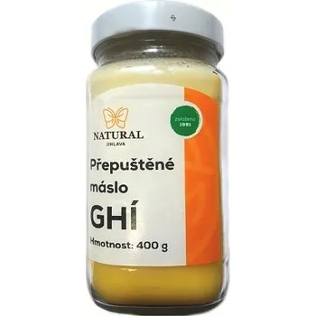 Přepuštěné máslo Přepuštěné máslo Ghí 600g NJ