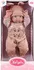 Panenka Rappa Panenka miminko 215290 40 cm hnědý obleček