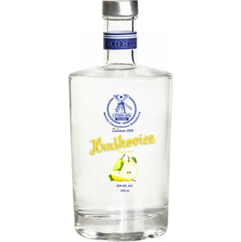 Pálenka Palírna Kuželov Hruškovice 50 % 0,5 l