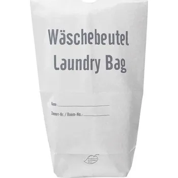 Sak na prádlo hotelový ECO - kraftový papír